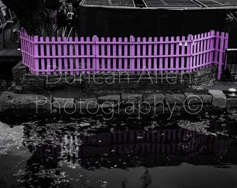 Pink Fence - FineArt Print