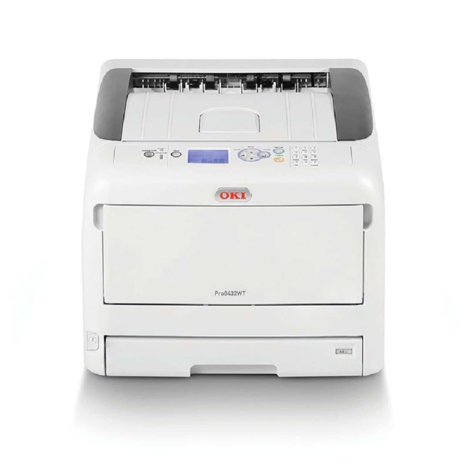 Crio 8432WDT White Toner Printer Bundle