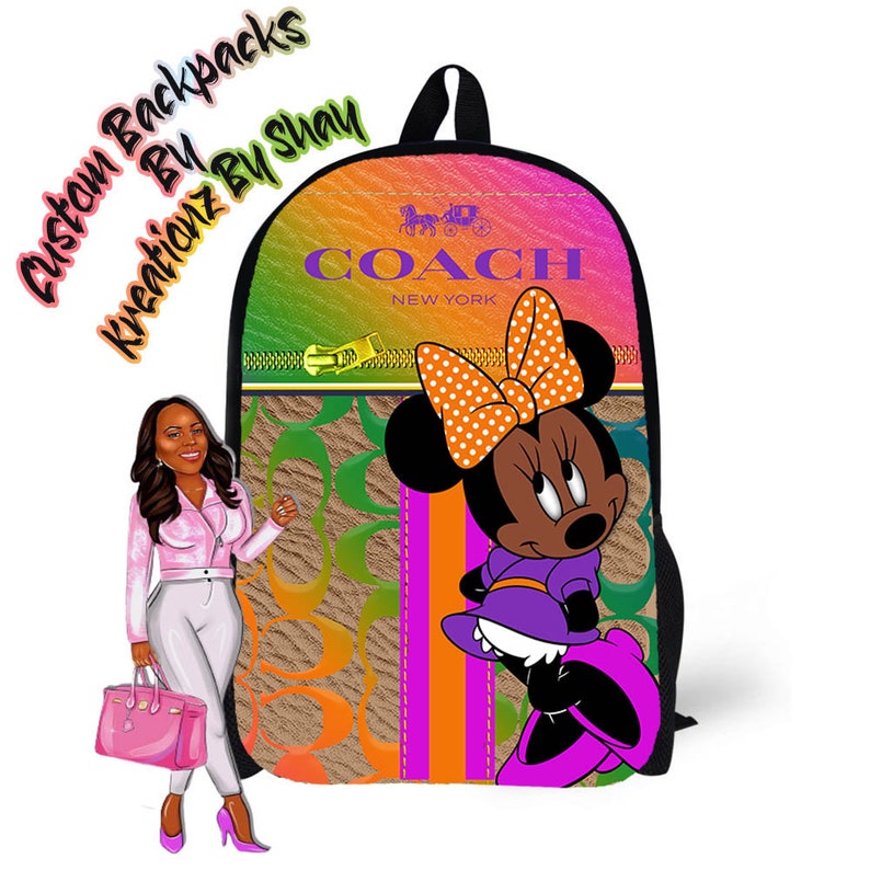 Personalized Backpack Cooach Backpack Custom Backpack for Etsy