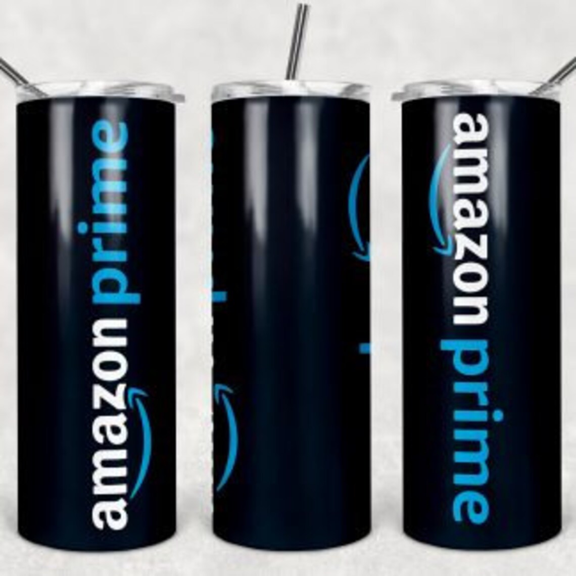 Amazon Prime Tumbler Template 2 Designs Etsy