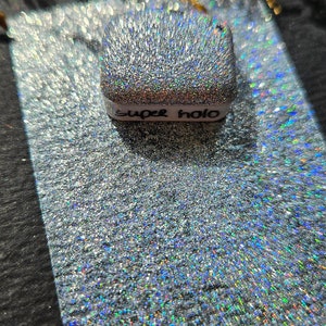 NEW • Super holo • handmade watercolor • holographic
