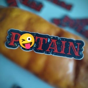 P*tain sticker