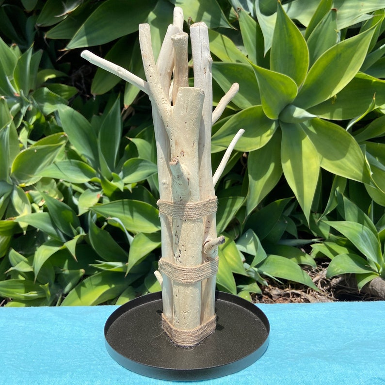Dirftwood Jewelry Holder-9 branches