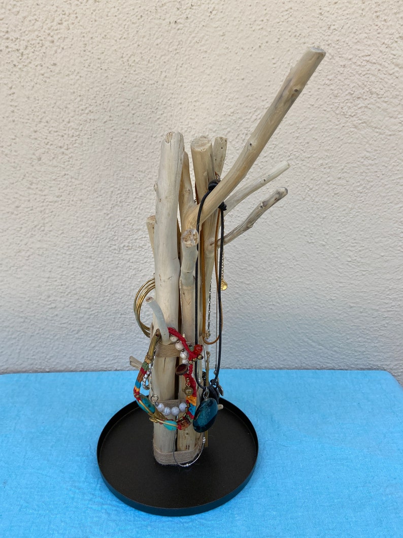 Dirftwood Jewelry Holder-9 branches