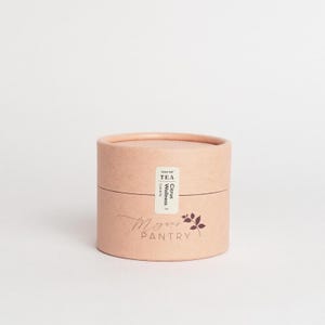 Megan’s Pantry Citrus Wellness Herbal Tea – a caffeine-free blend of lemon, ginger, and peppermint for a soothing and refreshing wellness tea.