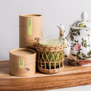 Megan’s Pantry Ceremonial Grade Matcha Tea – vibrant Japanese green tea powder for lattes, smoothies, and mindful tea rituals.