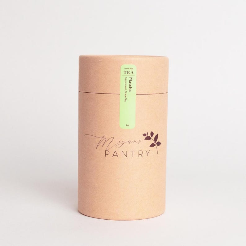 Megan’s Pantry Ceremonial Grade Matcha Tea – vibrant Japanese green tea powder for matcha lattes, smoothies, and mindful daily rituals