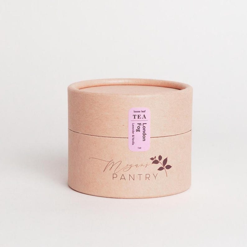 Megan’s Pantry London Fog Black Tea – a soothing blend of lavender, vanilla, and bergamot for the perfect creamy London Fog latte
