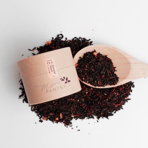 Summer Peach Black Tea | Fruity Loose Leaf Tea | Peach Passionfruit Blend | Iced Tea Gift | Small Batch Artisan Tea | Megan’s Pantry