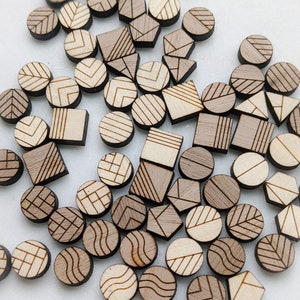 12pieces,diy Unfinished Laser Cut Wood Pendant,natural Wood Earrings Blanks, wooden Beads Jewelry,wood Shapes,wood Drop Shape,34x31mm 