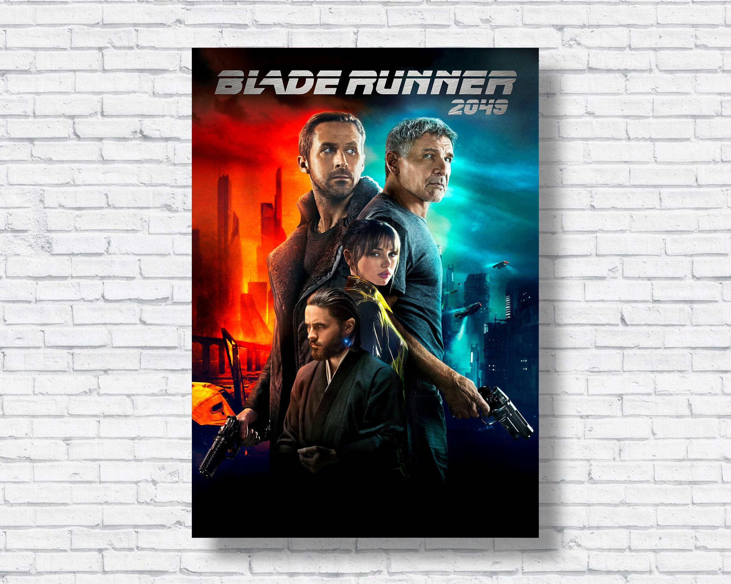 Blade Runner 2049 Film Movie Poster Print V6 Etsy