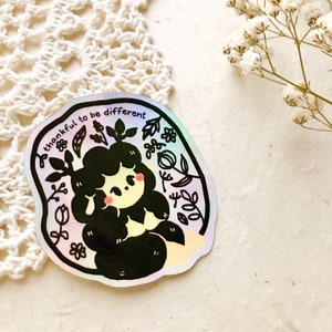 Black Sheep Holographic Vinyl Sticker