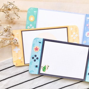 Przełącz recyklingowane notatniki (Zelda/Pokemon/Animal Crossing)
