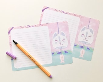 Printable: Fox Chime PenPal Pages