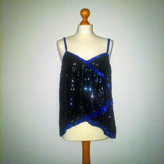 1920s style Gatsby / Flapper party sequin top and… - image 6