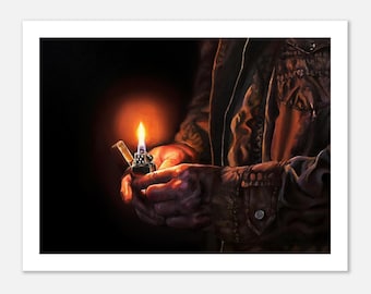 stampa artistica di alta qualità del dipinto a olio di Charlotte Wetzel