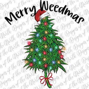 Merry weedmas-merry weedmas sublimation-merry weedmas clipart-christmas weed clipart-christmas weed digital download-christmas weed png-weed