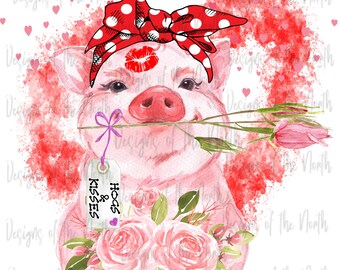 sublimation valentine-sublimation valentine pig-pig sublimation-cute pig clipart-cute pig sublimation-valentine digital download-valentine's