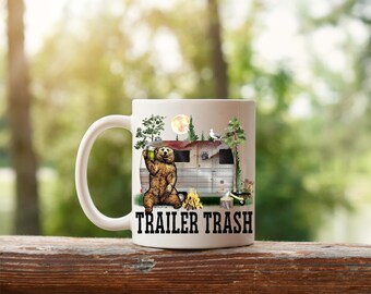Upper Class Trailer Trash Png Sublimation Design Download, Camping Png, Happy Camper Png, Camp