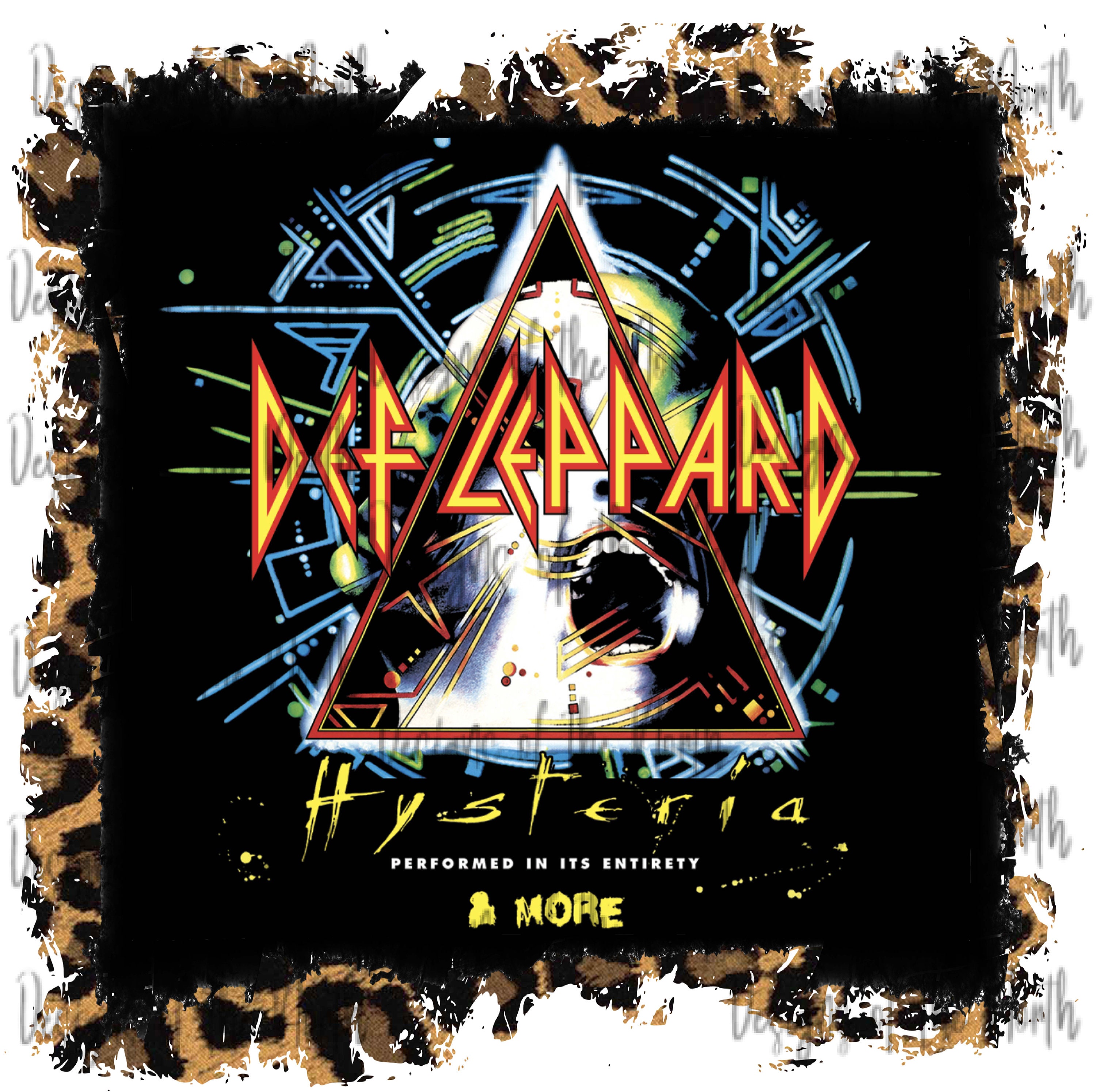 Rock band sublimation-def leopard sublimation-rock band clipart-rock band png-def leopard hysteria sublimation-rock sublimation-def leopard