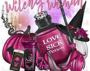 sublimazione design-png-waterslide-witches design-design download-t-shirt design-digital-digital download-witchy woman sublimation-halloween