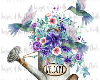 Bienvenue sublimation-bienvenue clipart-bienvenue png-bienvenue imprimable-rustique bienvenue sublimation-ferme bienvenue sublimation-colibris png