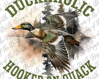 Duckaholic uzależniony od kwakania-duckaholic sublimacja-duckaholic png-uzależniony od kwakania-uzależniony od kwakania sublimacja-polowanie na kaczki sublimacja-kwakanie