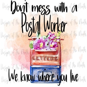 sublimazione design-png-sslide-postal worker design-design-t-shirt design-digital-digital download-mail sublimation-postal png