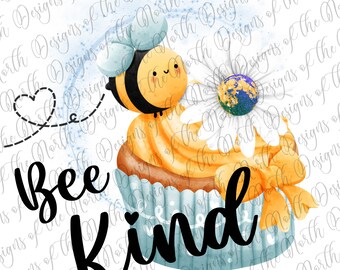 Bee kind-bee kind sublimation-be kind digital download-be kind sublimation-bee clipart-bee clipart-bee png-be kind png- bumblebee clipart