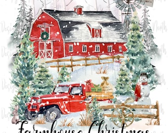 sublimation-farmhouse christmas sublimation-christmas farm sublimation-christmas sublimation-farmhouse christmas digital download-farm png