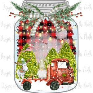 sublimation-christmas sublimation-christmas instant download-christmas in a jar sublimation-farmhouse clipart download-christmas farm design
