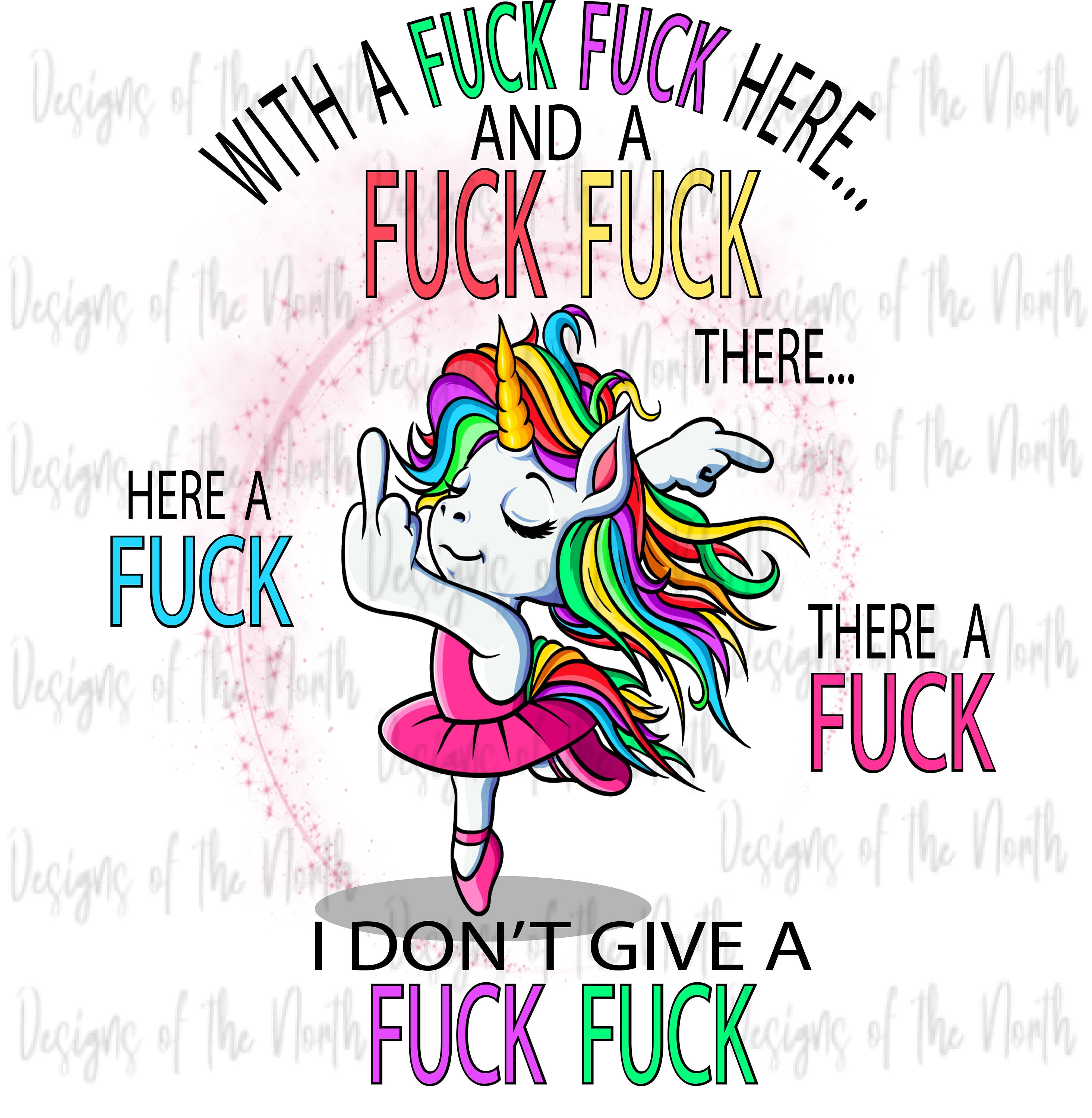 Fuck Fuck Here Unicorn-fuck Fuck Unicorn Sublimation-fuck Fuck image