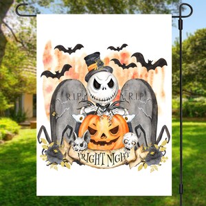 Jack Skellington sublimering-Halloween Jack Skellington sublimering-Fright Night sublimering-Pumpkin King sublimering-Halloween digital png bild 4