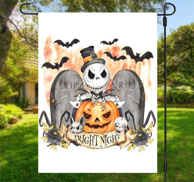 Jack Skellington sublimering-Halloween Jack Skellington sublimering-Fright Night sublimering-Pumpkin King sublimering-Halloween digital png bild 4