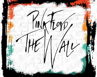 Pink floyd sublimation-pink floyd the wall sublimation-rock band sublimation-rock band png-rock band clipart-pink floyd png-rock clipart-png