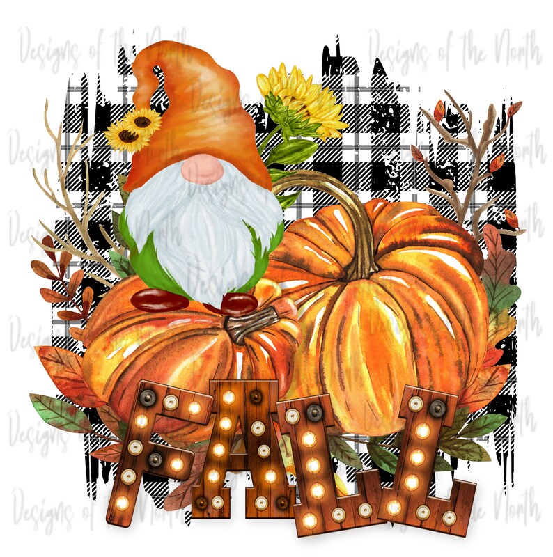 Sublimation Design-png-waterslide-fall Gnome Design-design Download-t ...