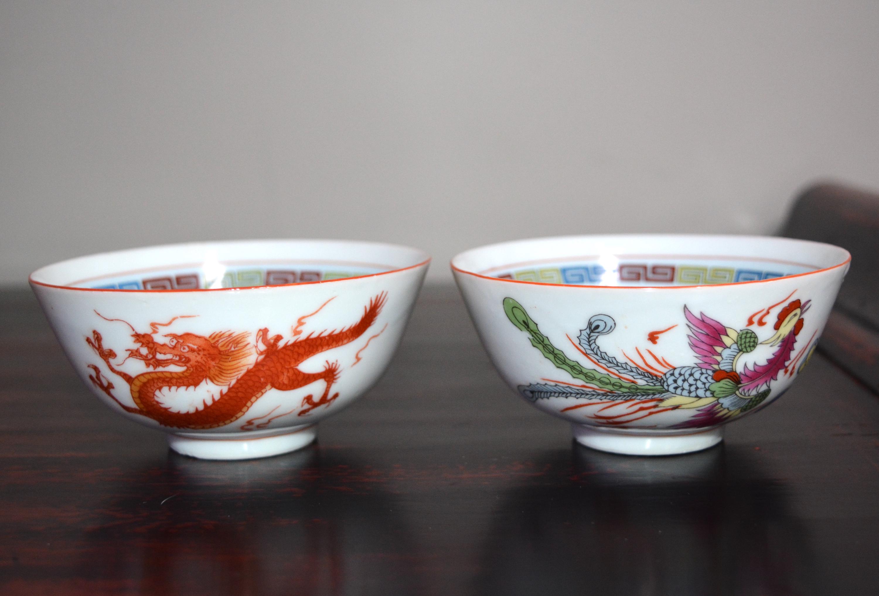 Antique Dragon Tea Set - Etsy