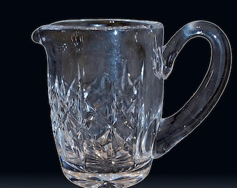 Vintage Waterford Crystal Irland Schliff Lismore Diamant Muster Krug