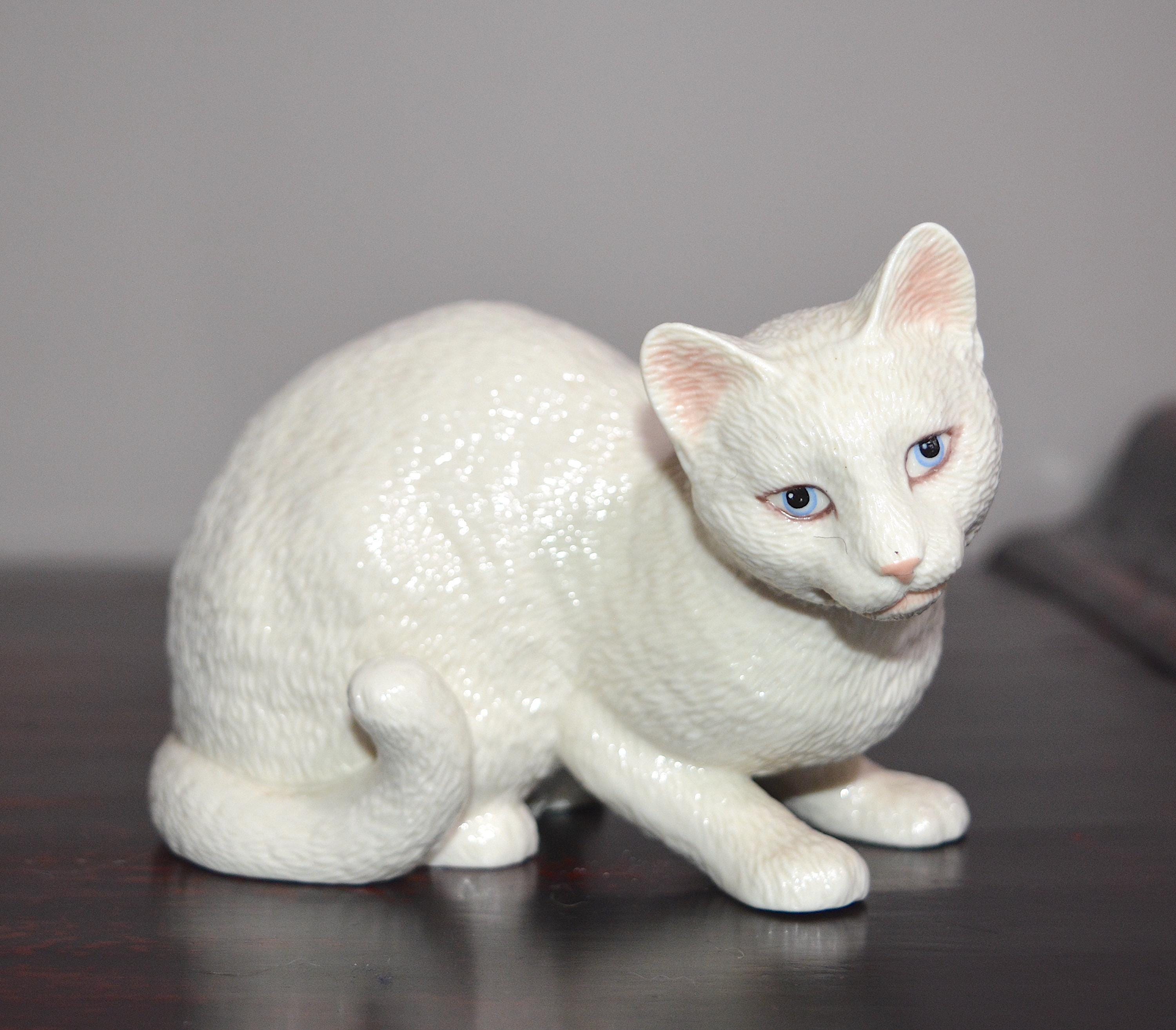 Lenox Cat Figurine - Etsy