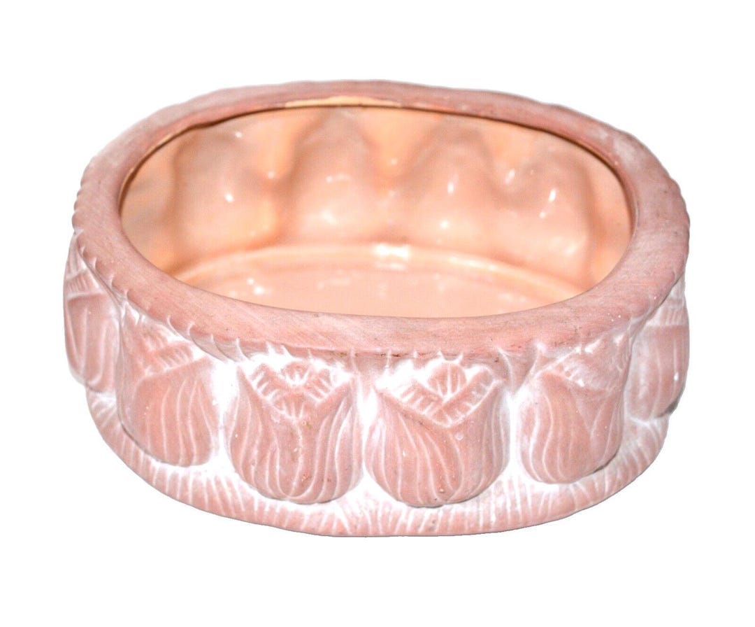 Buy NEW Vintage Bloom Rite Brand Oval Bulb Planter Tulip Flower Pot ...