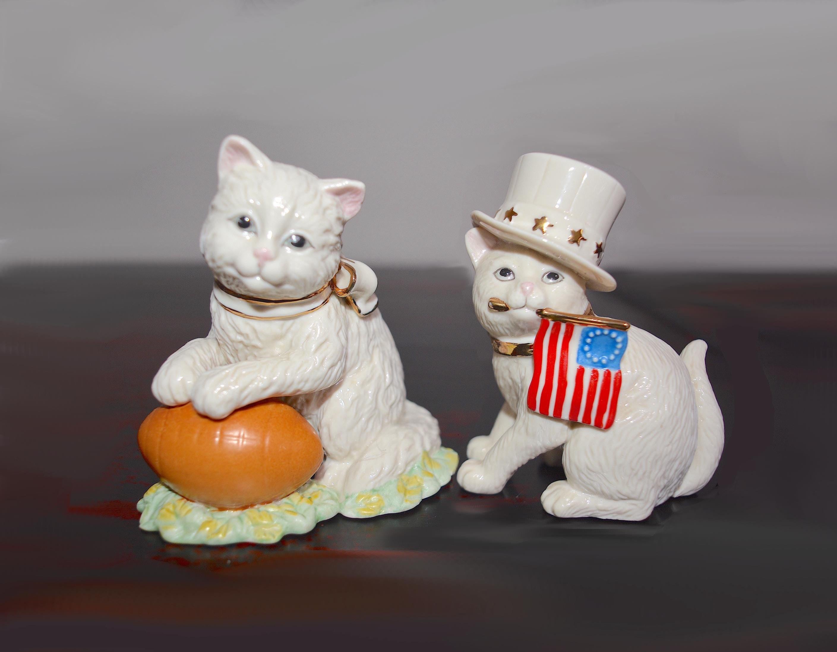 Lenox Cat Figures - Etsy