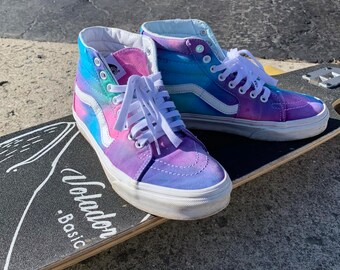 vans tie dye high tops