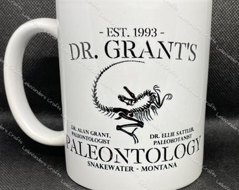 Dr. Grant's Paleontology mug