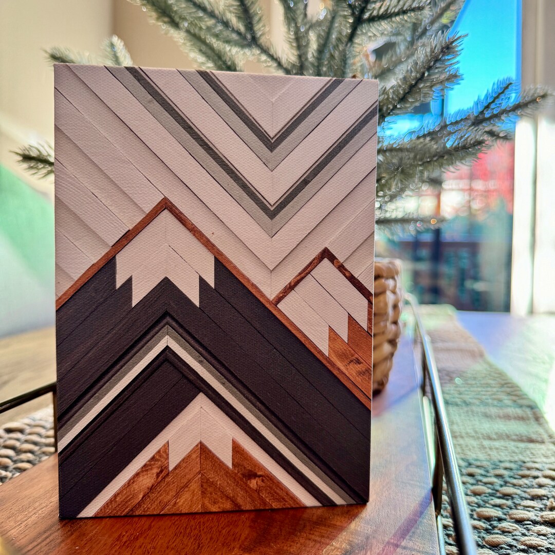 Reclaimed Wood Art Canvas Prints Ecofriendly Home Decor & Wall Art by