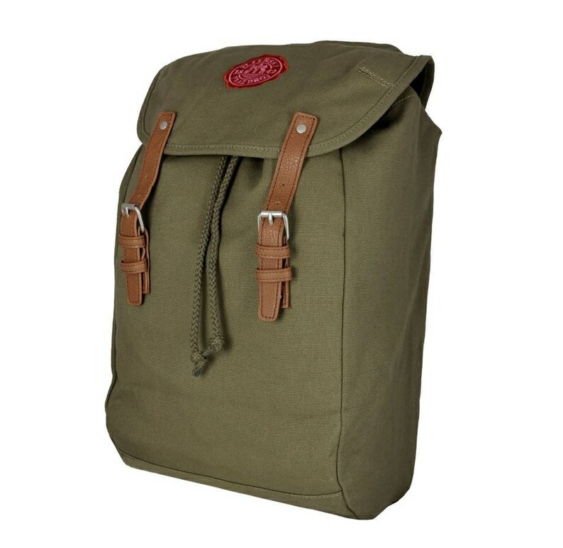 Backpack original Pilsner Urquell city knapsack present for daddy partner friend bike backpack lovers beer, green rucksack