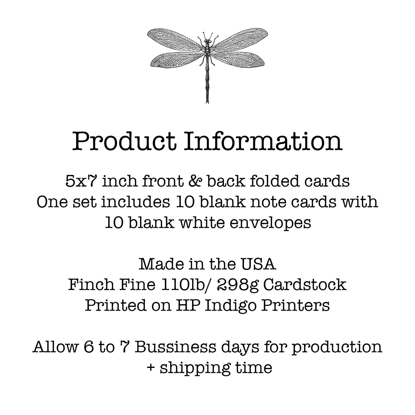 Peony Cards With Envelopes, Blank Note Card Pack of 10, Watercolor ...