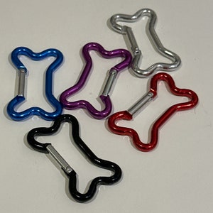 R*c様 Soloist bone shaped carabiner brace bone shaped carabiner bracelet. -L- silver - sspj.0022