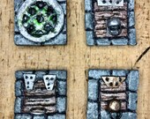 Scatter Tiles Trap Doors a Sewer Grate - Set of 4