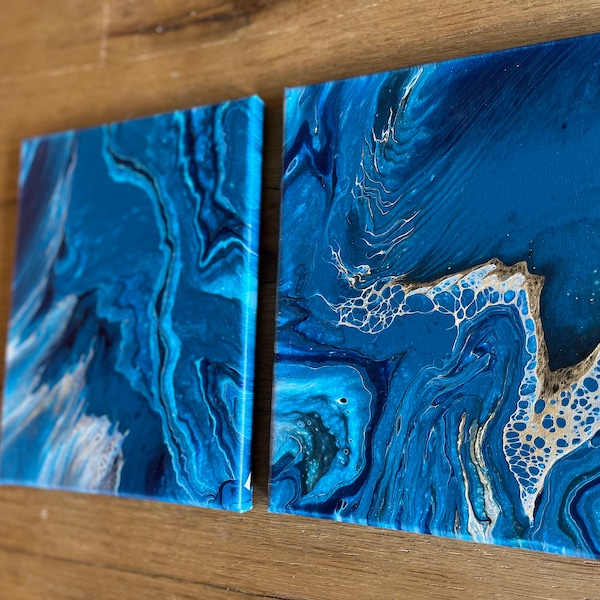 Acrylic Pour Paintings for Sale Etsy