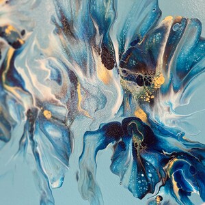 Original Acrylic Dutch Pour Painting, Abstract Fluid Art, Wall Art on ...